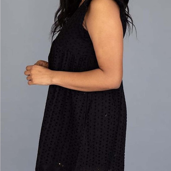 Black romper with shorts - Picture 3 of 5